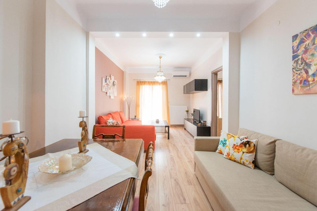 Apricot By Halu! Cozy Apt Next To Agia Sophia Metro Station Thessaloníki Eksteriør bilde